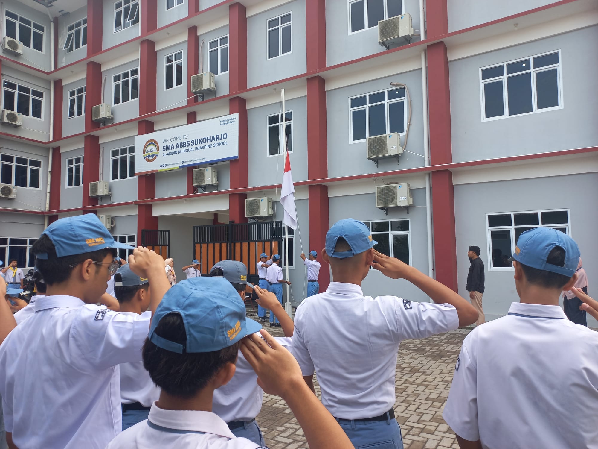 Upacara Peringatan Hari Kemerdekaan Republik Indonesia 17 Agustus 2025 SMA ABBS Sukoharjo